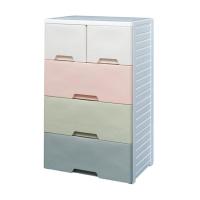 ราคา ตู้ลิ้นชัก 4 ชั้น รุ่น 1850m4 สีชมพู (620911622196050)