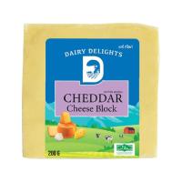 ราคา แดรี่ ดีไลท์ เชดด้าชีสชนิดก้อน 200 ก. (546446103075397)