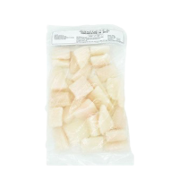 ราคา เนื้อปลาแพนกาเซียส ดอรี่หั่นเต๋าแช่แข็ง (20-30กรัม/ชิ้น) 1กก. (6974376247491)