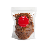 ราคา หมูฝอยหวานกรอบ สูตรใหม่ 200 กรัม ผลิตจากเนื้อหมูคัดพิเศษเฉพาะส่วน แล้วนำมาปรุงรสสูตรดั้งเดิม 60 ปี อร่อย สะอาด กรุบกรอบ (820363011868377)