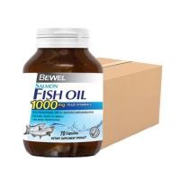 ราคา บีเวล ผลิตภัณฑ์เสริมอาหาร น้ำมันปลาแซลมอน พลัสวิตามินอี มีโอเมก้า3 1,000 มก. 30 เม็ด x 12 (545611120702729)