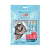 ราคา Bearing Cat Liquid Snack ขนมแมวเลีย มนต์เรียกแมว อาหารแมว เค็มต่ำ ใช้ผสมอาหารให้น่าทานขึ้น เหมาะสำหรับแมวทานยาก 15g รสทูน่า,20ซอง (200122026109706)