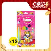 ราคา มาสเตอร์อาร์ต สีไม้ แท่งยาว 12 สี แพ็ค 12 กล่อง (7416097571011)