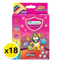 ราคา มาสเตอร์อาร์ต สีไม้ แท่งสั้น x 18 (7542473130179)