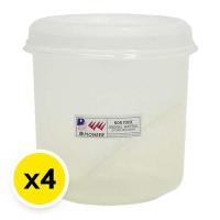 ราคา ไพโอเนียร์ โหลกลมทรงกระบอกพร้อมช้อน Pp แพ็ค 4 ใบ (7497512878275)