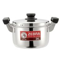 ราคา ตราหัวม้าลาย หม้อหุงต้ม ขนาด 24 ซม. รุ่น Carry (7497392586947)