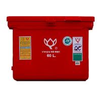 ราคา ตู้แช่ขาสูง บานพับหูจับ สีแดง 60 ล. (7497355985091)