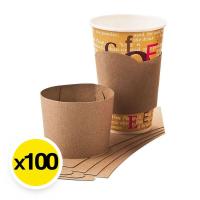 ราคา เอโร่ ปลอกกระดาษสวมแก้วน้ำ แพ็ค 100 ใบ (7416111169731)