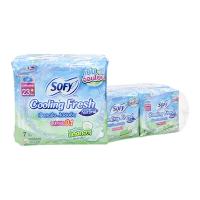 ราคา โซฟี คูลลิ่งเฟรช เนเชอรัล0.1 แบบมีปีก 23 ซม. 7 ชิ้น x 6 (7352452645059)