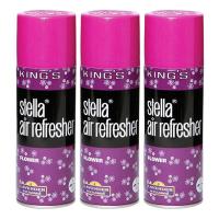 ราคา คิงส์ สเตลล่า สเปรย์ปรับอากาศ กลิ่นลาเวนเดอร์ 350 มล. x 3 (7352515559619)