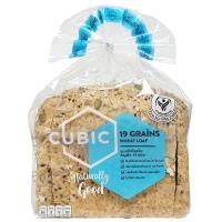 ราคา คิวบิก ขนมปังโฮลวีตธัญพืช 19 ชนิด 360 ก. (7325002432707)