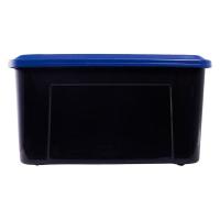 ราคา โยชิโมริ กล่องล้อเลื่อนพลาสติก ฝาล็อก คละสี 80 ล. (6974679810243)