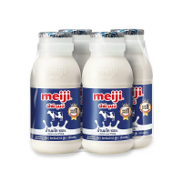 ราคา เมจิ นมสด รสจืด 200 มล. 4 ขวด (7196396191939)