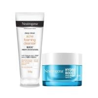 ราคา นูโทรจีนา โฟมล้างหน้า ดูโอ้เซ็ต 2 ดีพคลีน แอคเน่ โฟมมิ่ง คลีนเซอร์ 100ก. + นูโทรจีนา เจลซ่อมผิว ไฮโดรบูส วอเตอร์เจล 50 ก. x2 (467600426150031)