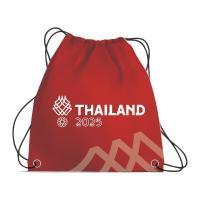 ราคา กระเป๋าผ้าร่มหูรูด สีแดง 20 ชิ้น (672432240499243)