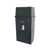 ราคา Dkw Official Hh-309xpฝาปิดสปริง ถังขยะ 40 ลิตร ถังขยะ อึด สวย ทน กลางแจ้ง ขนาดใหญ่ สีเทาดำ-ฝาปิดสปริง (723005029565711)