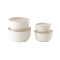 ราคา Dkw Official Hh-280/4 ชุดกล่องอาหารทรงกลม มีฝา (แพ็ค 4 ชิ้น-4ขนาด) อุ่นไมโครเวฟได้ Food box Food storage กล่องข้าว (543415900264041)