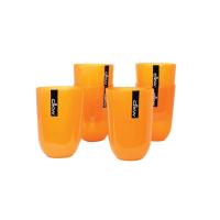 ราคา Dkw Official Hh-900s/6 ชุดแก้วน้ำ 16 ออนซ์ (แพ็ค 6 ใบ) อุ่นไมโครเวฟได้ แก้วพลาสติก แก้วปาร์ตี้ Glass ส้มขุ่นแพ็ค6 (896359218896743)