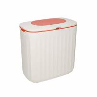 ราคา Seagull ถังขยะพลาสติกแบบแขวน 8 ลิตร (เบจ/ส้ม) (666026622069847)