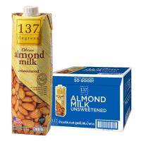 ราคา 137 ดีกรี นมอัลมอนด์ รสจืด 1 ล. x 12 (563024128712780)