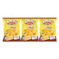 ราคา ปาร์ตี้ ขนมอบกรอบ รสโรตีกล้วยหอม 48 ก. x 3 (868405466593487)