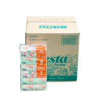 ราคา เฟสต้า เบสต้า กระดาษเช็ดหน้า Soft Pack 150 แผ่น 5 ฟรี 1/แพ็ก x 8 (684426959563776)