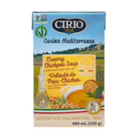 ราคา Cirio Creamy soup 3 รสชาติ ซุปครีมสำเร็จรูป มะเขือเทศ / ถั่วบอร์ลอตติ / ถั่วลูกไก่ พร้อมทาน 500 กรัม ถั่วลูกไก่ (405698804253737)