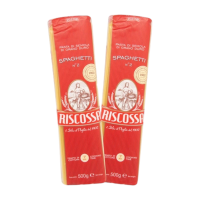 ราคา [แพ็กคู่] ริสคอสซ่า เส้น สปาเก็ตตี้ เบอร์ 2 500 กรัม Riscossa Spaghetti #2 (ri01) (877830416062426)