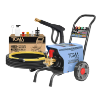 ราคา Toma Japan เครื่องฉีดน้ำแรงดันสูง 150 บาร์ 1800 วัตต์ High Pressure Washer เครื่องฉีดน้ำ รุ่น Tbx-88a Tbx-88a (toma) (531629497294187)
