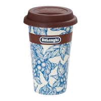 ราคา De'longhi แก้วกาแฟเซรามิค 2 ชั้น รุ่น Dlsc064 ลาย Blue Flower (344855706952215)