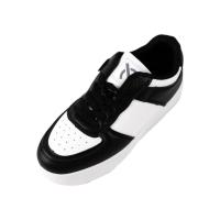 ราคา Charled รองเท้าผ้าใบ พื้นนุ่ม เบา ใส่สบายจะใส่ออกกำลังกายหรือใส่โชว์ก็สวยเท่ รุ่น Rn1918 มี 3 สี ขาวดำ,36 (503935211080453)