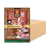 ราคา ซีพี เมจิกเชฟ เป็ดสไลซ์สามสหายซุปหมาล่า 370 ก. x 10 (636327073765484)