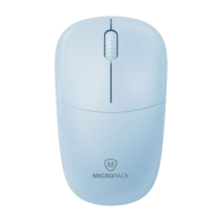 ราคา Wireless Mouse (เมาส์ไร้สาย) Micropack Wireless Mouse Mp-712w (light Blue) (661479534169238)