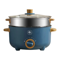 ราคา Camel หม้อไฟฟ้า หม้อนึ่งไฟฟ้า อเนกประสงค์ หม้อไฟฟ้ามินิ 1000w ไม่ติดกระทะ ปรับอุณหภูมิ3ระดับ Blue 1.5lมีชั้นนึ่ง (310788630155674)