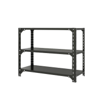 ราคา Elife ชั้นวางของ เก็บของ สีดำ 3 ชั้น ปรับความสูงได้ ชั้นเหล็ก shelf แข็งแรง ชั้นวาง ขนาด 3ชั้น 60*50*30 ซม (822685814450679)