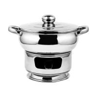 ราคา ชุดชามอุ่นอิ่ม Anchor ชุดหม้อจุ่มแซบ ชุดหม้ออุ่นอาหาร สแตนเลส 7 นิ้ว (333219699671509)