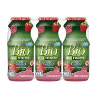 ราคา ดัชชี่ ไบโอ โยเกิร์ตพร้อมดื่ม แลคโตสผสมโพรไบติก รสสตรอเบอร์รี่และราสพ์เบอร์รี่ 150 มล. x 3 (587632448474002)