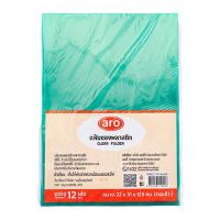ราคา เอโร่ แฟ้มซองพลาสติก A4 x 12 (7416062804163)