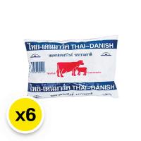 ราคา ไทย-เดนมาร์ค นมสดพาสเจอไรซ์ รสจืด 200 มล. x 6 (7204377592003)