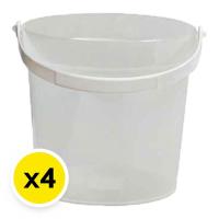 ราคา ถังใส่น้ำแข็งพลาสติก รุ่น Mc9213 แพ็ค 4 ถัง (7497369321667)