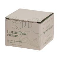 ราคา Lotusflow Filters 155 กรองกาแฟใบบัว 1–2 ถ้วย 30 แผ่น ฟิลเตอร์ Hydrophobic ลด Bypass สำหรับดริปเปอร์origami undefined Lotus Flows Filter (964403463105878)