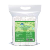 ราคา เอโร่ หลอดรักษ์โลกงอสีขาวห่อกระดาษ 21 ซม. 80 เส้น x 6 (966145995069418)