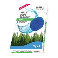 ราคา Readycare ก้อนฟ้า ช่วยขจัดคราบและดับกลิ่นเหม็นโถสุขภัณฑ์ 50 กรัม (6ก้อน/แพ็ค) Flush&fresh Pine (ไพพ์) . (693323423845987)