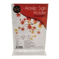 ราคา ป้ายอะคริลิกแนวตั้ง ตัว T 5x7 นิ้ว (7497498689731)