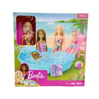 ราคา บาร์บี้ตุ๊กตาและเซตสระน้ำ (768649117143251)