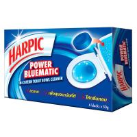 ราคา ฮาร์ปิค ผลิตภัณฑ์ทำความสะอาดโถสุขภัณฑ์ พาวเวอร์ บลูเมติก 50 ก. 6 ชิ้น (355858147831054)