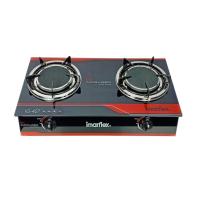 ราคา อิมาร์เฟล็กซ์ เตาแก๊สหัวคู่อินฟาเรด หน้ากระจก รุ่น Ig-427 (724661673512707)