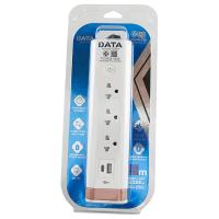 ราคา ดาต้า ปลั๊กไฟ 3 ช่อง 1 สวิตซ์ 2 Usb 5 ม. 2 Usb (284045120074508)