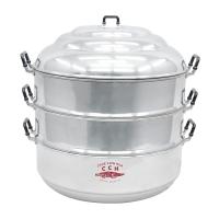 ราคา ตราจระเข้ หม้อนึ่งสามชั้น ขนาด 32 ซม. (7497609609411)