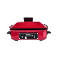 ราคา Shimono Electric Grill Stove Household Multi-function กระทะไฟฟ้าอเนก Emc-7700 สีแดง,พร้อมกระทะเสริม (281126048661452)